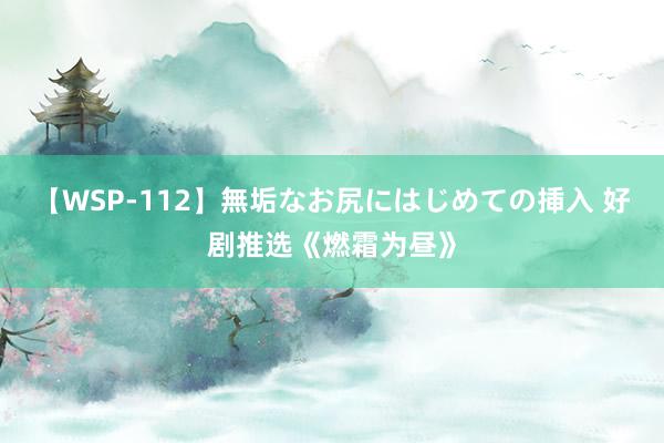 【WSP-112】無垢なお尻にはじめての挿入 好剧推选《燃霜为昼》