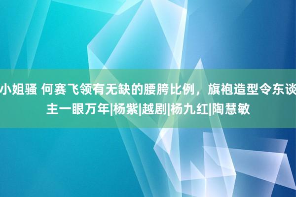 小姐骚 何赛飞领有无缺的腰胯比例，旗袍造型令东谈主一眼万年|杨紫|越剧|杨九红|陶慧敏